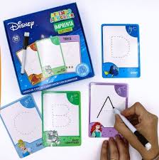 APRENDO A ESCRIBIR LETRA IMPRENTA MAYÚSCULA, MINÚSCULA Y LOS NÚMEROS - DISNEY
